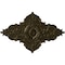Ekena Millwork Melchor Diamond Ceiling Medallion (Canopies up to 4"), 67 1/4"W x 43 3/8"H x 4"ID x 2"P, Green Gold CM70X43MLGGS - alternate 1